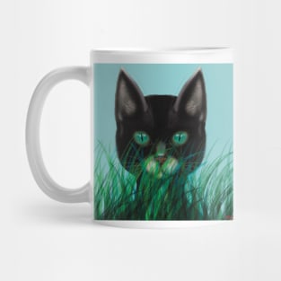 The Curious Cat Mug